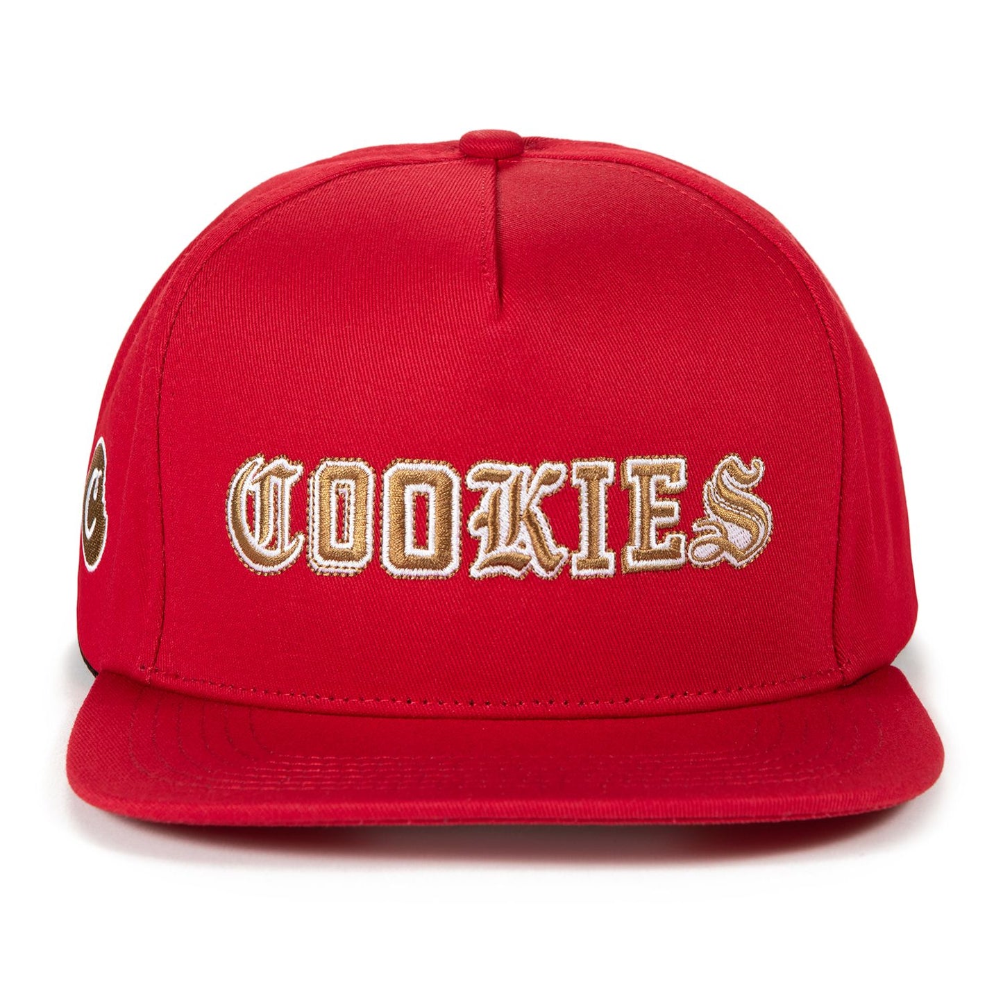 Cookies Athletics Olde English 5 Panel High Crown Snapback