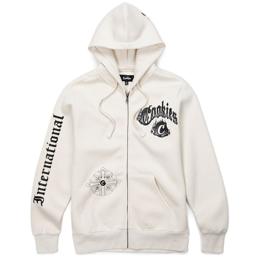 World On Fire Dragon Full Zip Hoodie