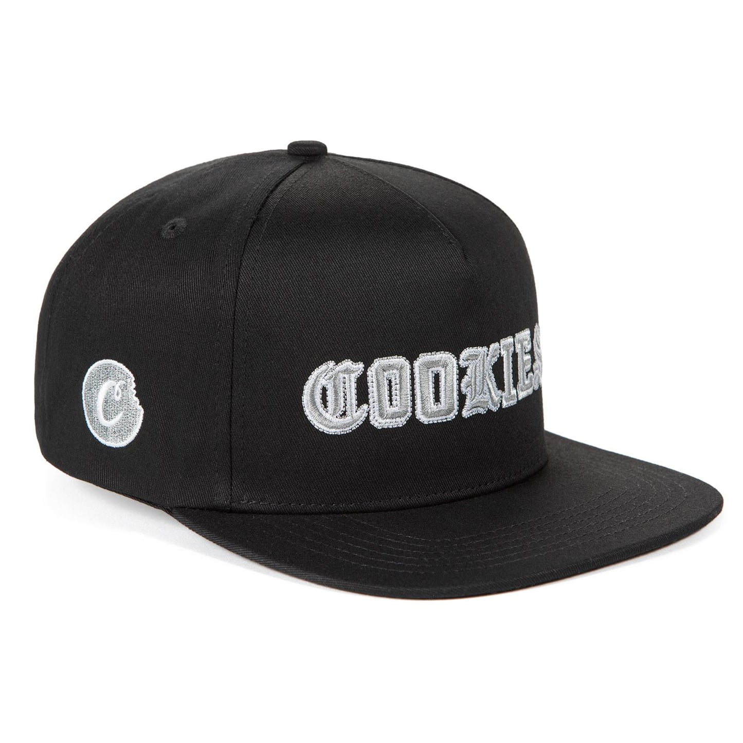 Cookies Athletics Olde English 5 Panel High Crown Snapback