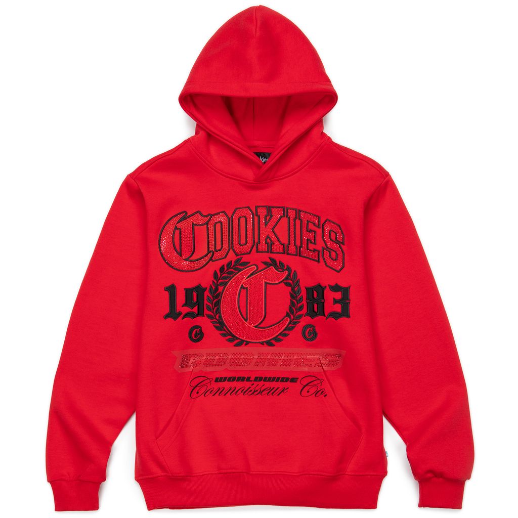 Paradise City Rhinestone Applique Pullover Hoodie