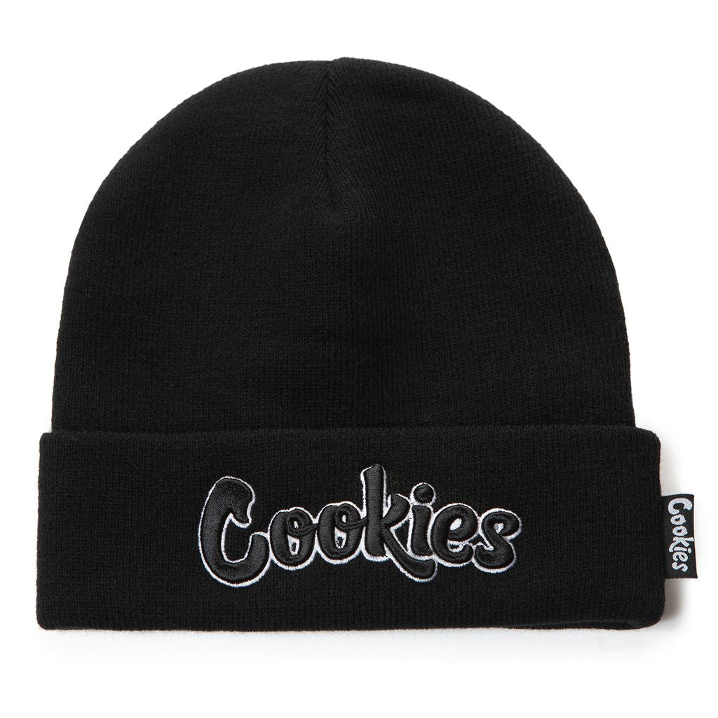Outlined Original Logo Cuffed Beanie