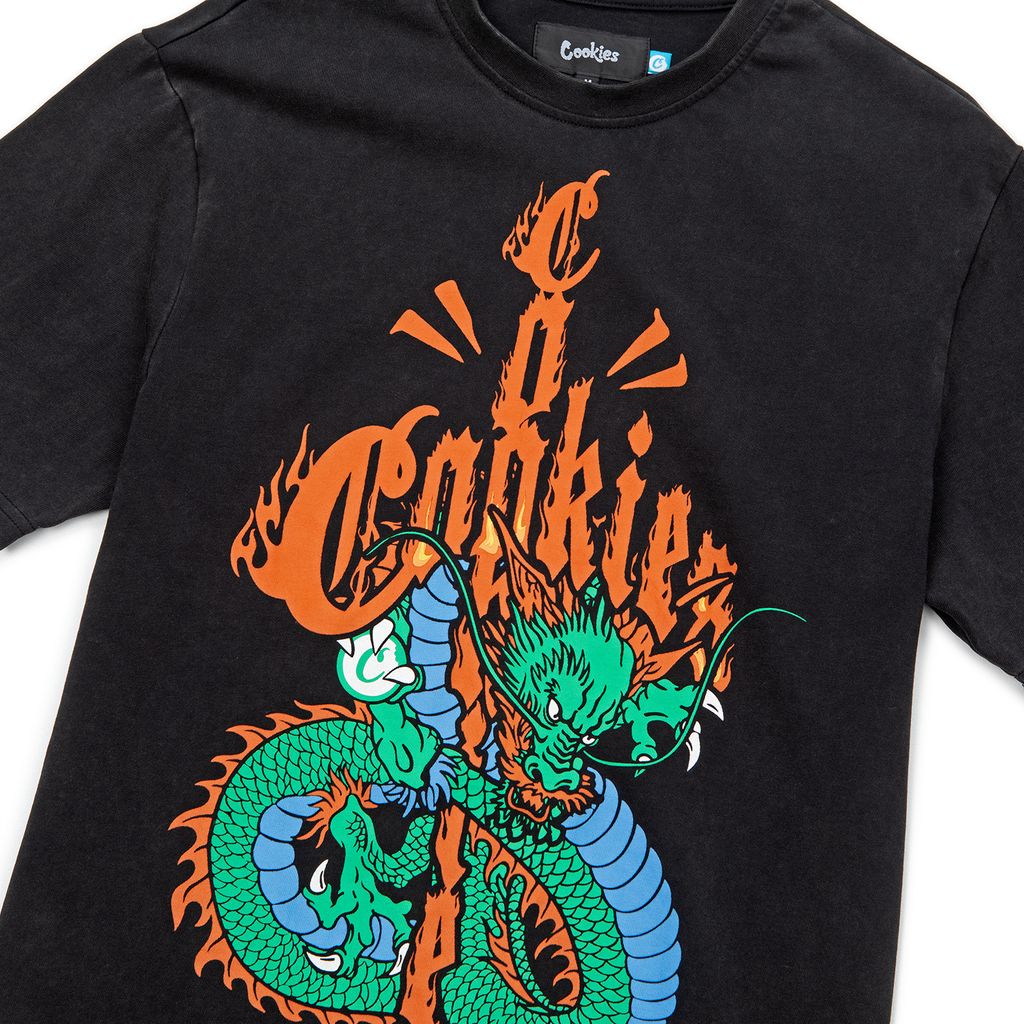 World On Fire Dragon SS Knit