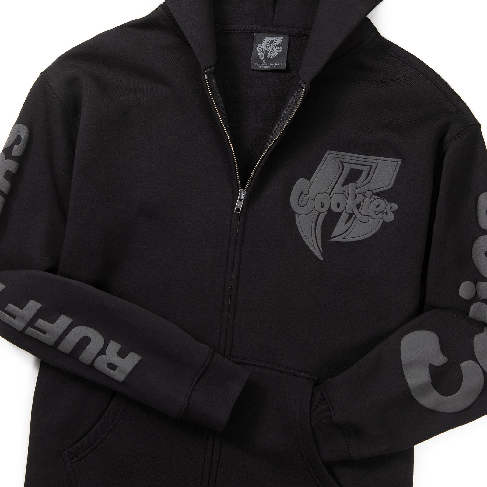 Cookies x Ruff Ryders Puff Print Full Zip Hoodie – Cookies Clothing