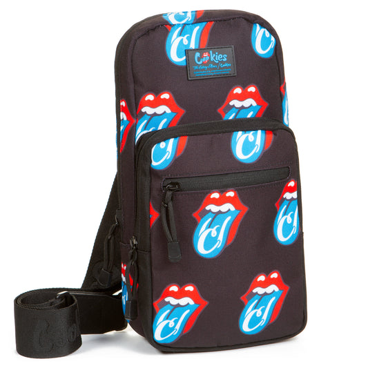OG Tongue Checkerboard Shoulder Bag- Rolling Stones