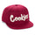 BURGUNDY/ CREAM / OSFM