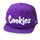 PURPLE/ WHITE / OSFM