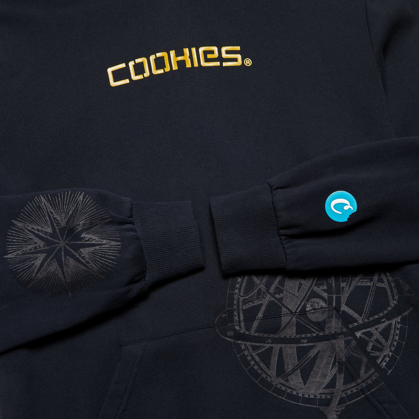 Outdoor Genetics Pullover Hoodie With Print Details