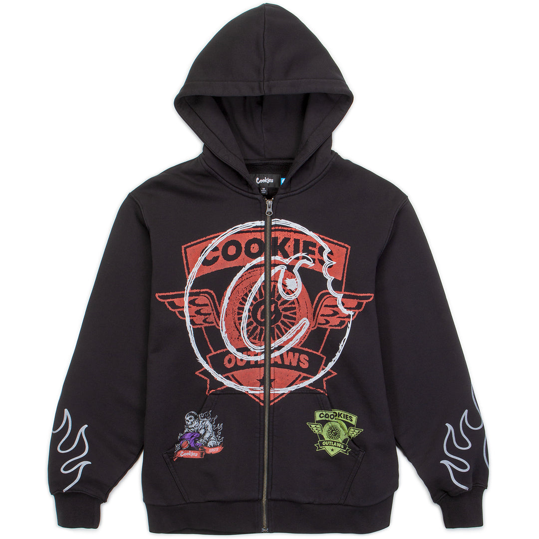 Outlaws Full Zip Pullover Hoodie