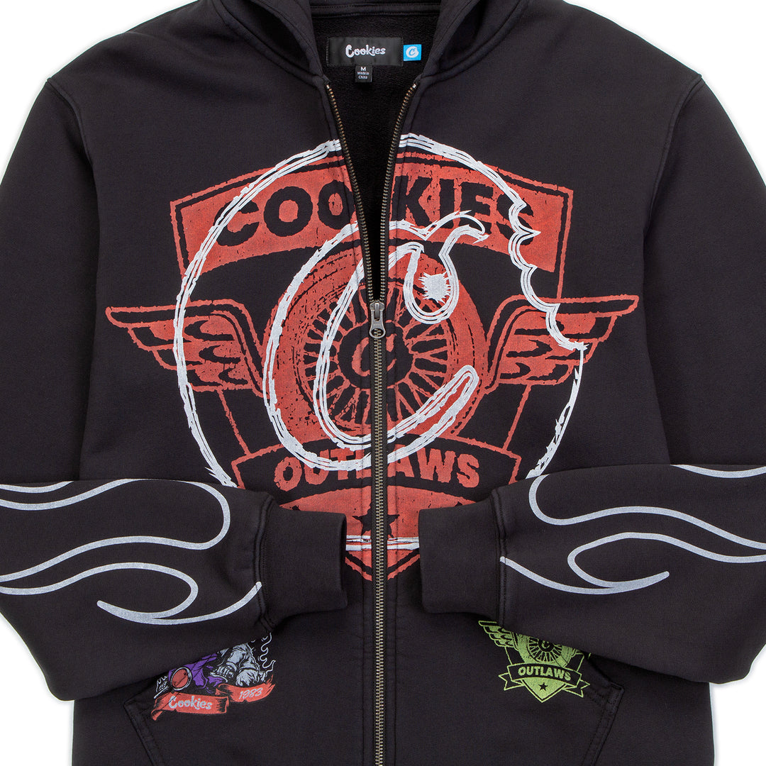 Outlaws Full Zip Pullover Hoodie