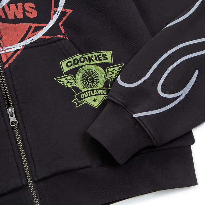 Outlaws Full Zip Pullover Hoodie