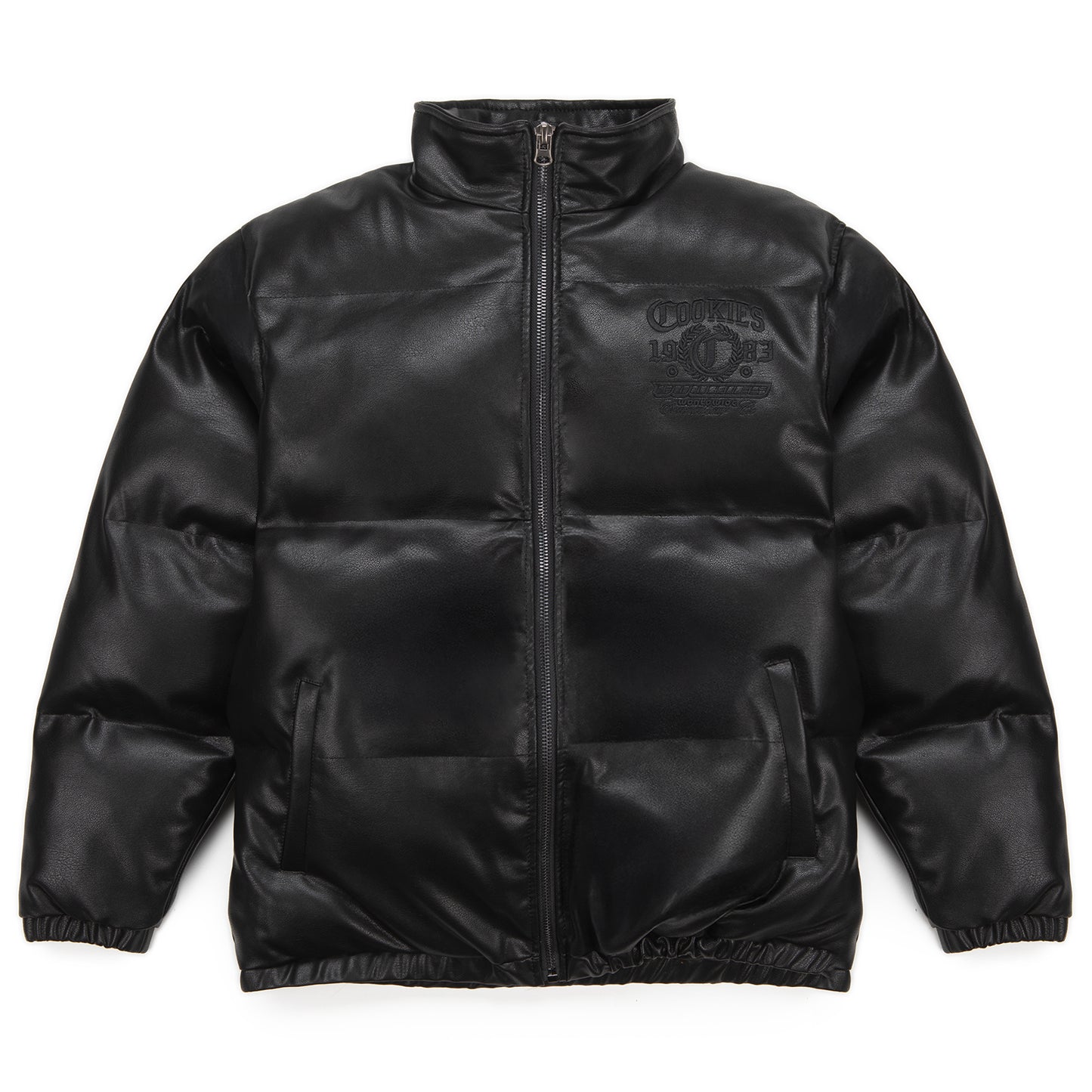 Paradise City Vegan Leather Puffer Jacket