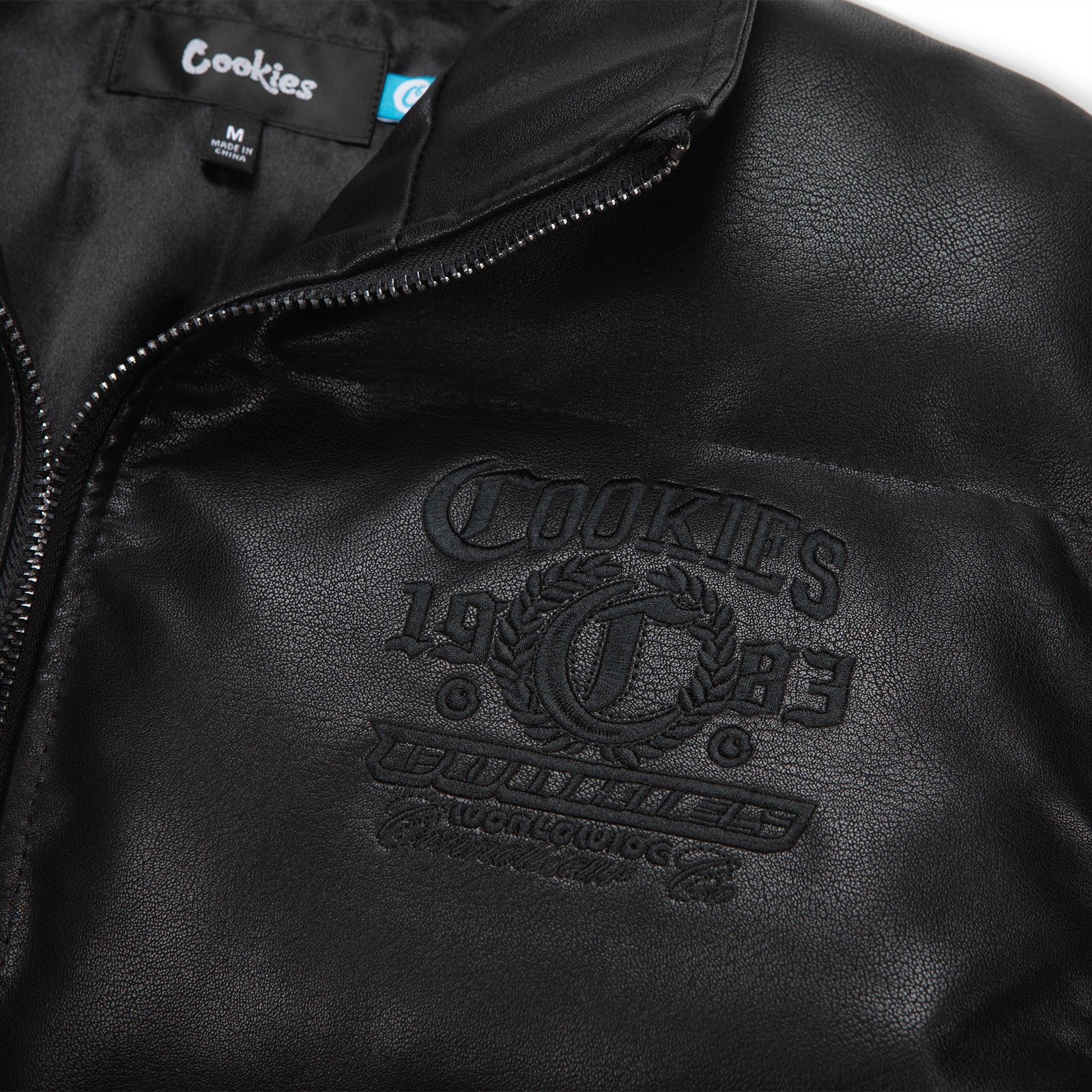 Paradise City Vegan Leather Puffer Jacket – Cookies Clothing