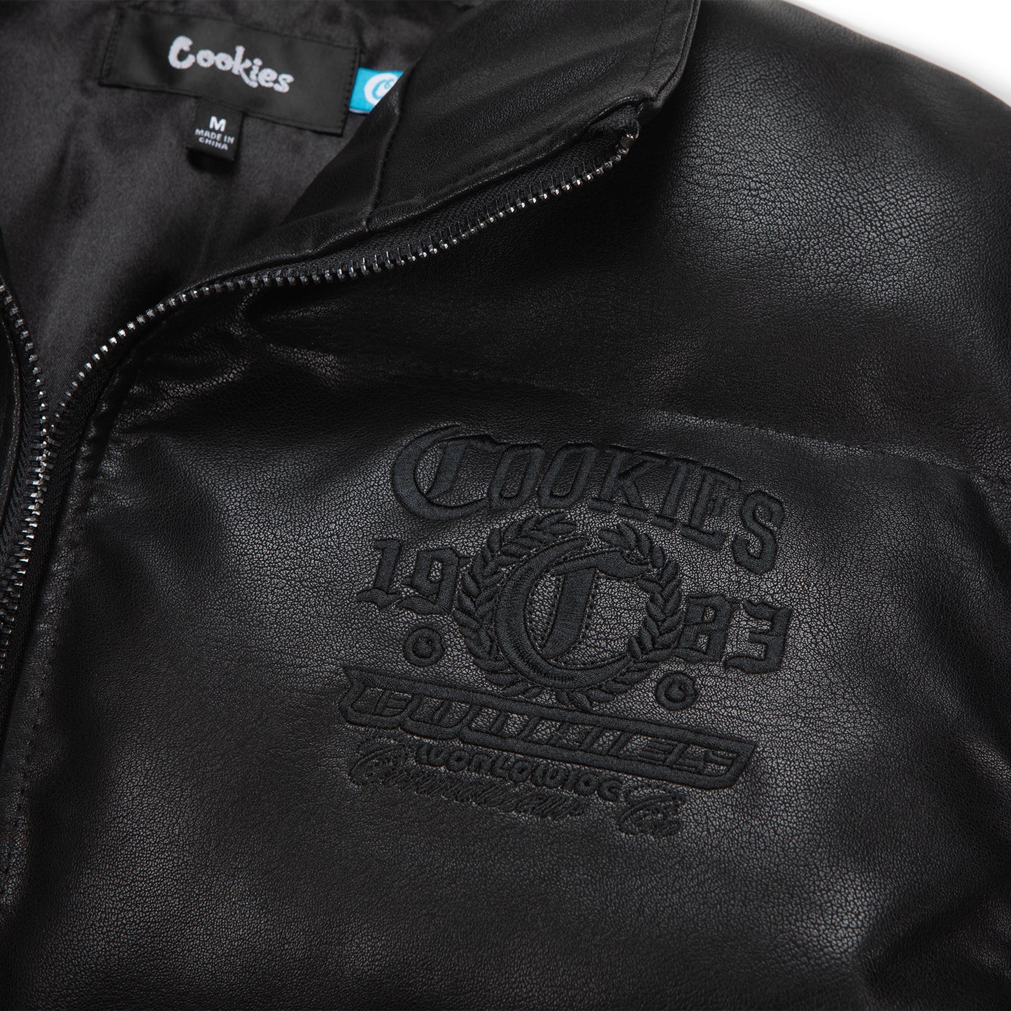 Paradise City Vegan Leather Puffer Jacket