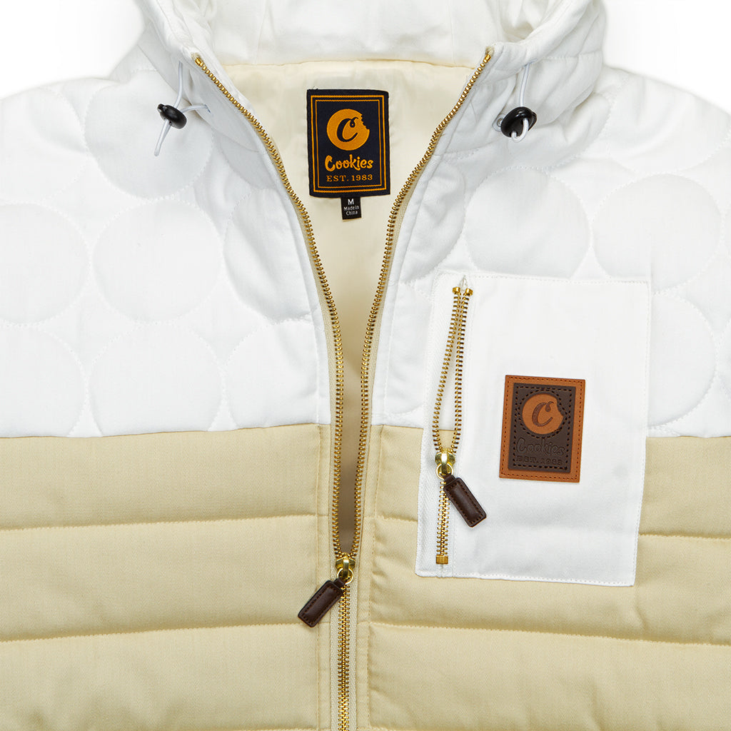 Park Ave Coated Herringbone Jacket