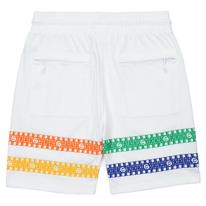 Presidential Cotton Striped Shorts