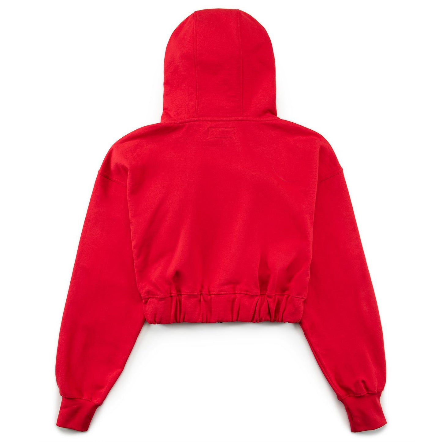Women's Original Logo Cropped Zip Hoodie