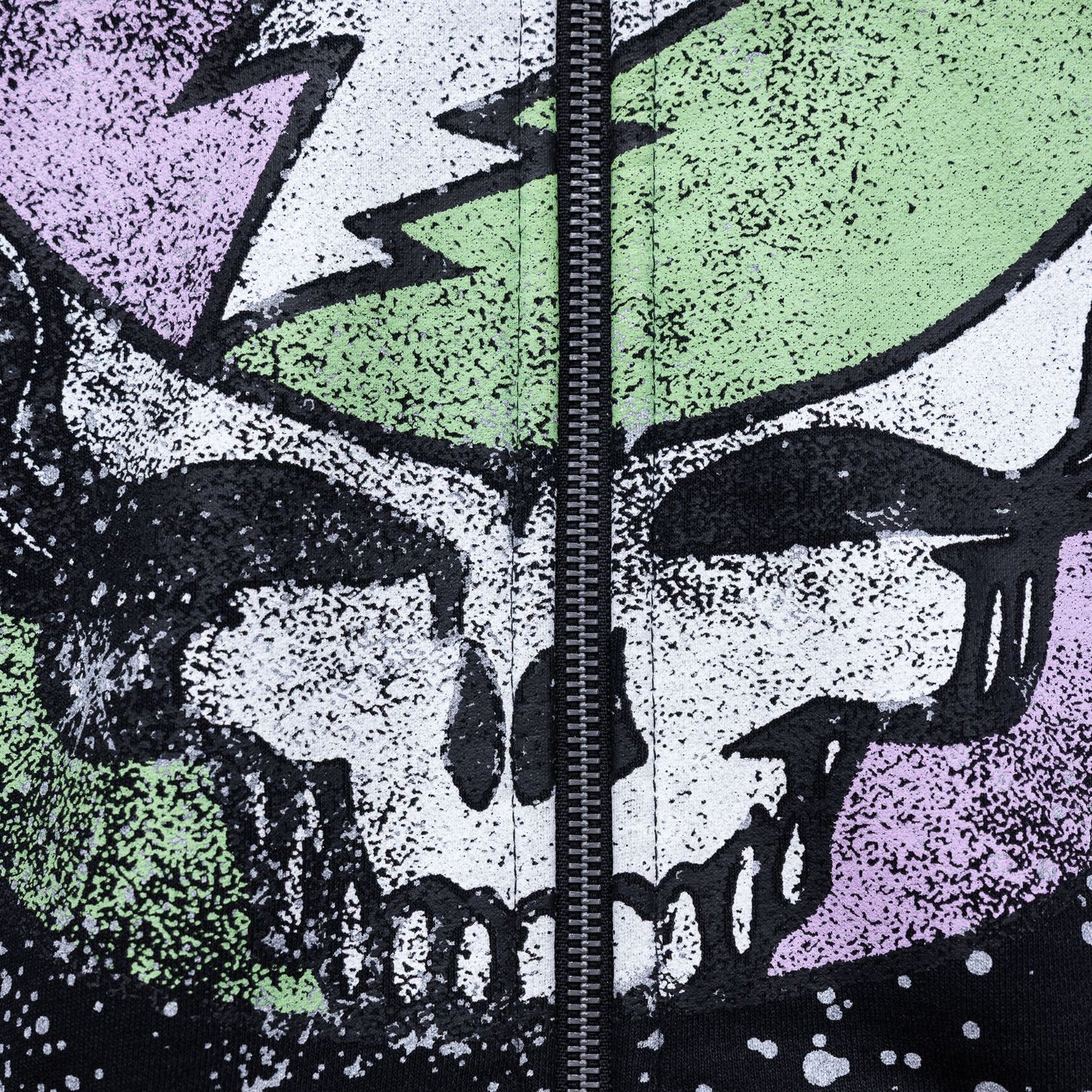 Cookies X Grateful Dead- Galaxy Zip Front Hoodie