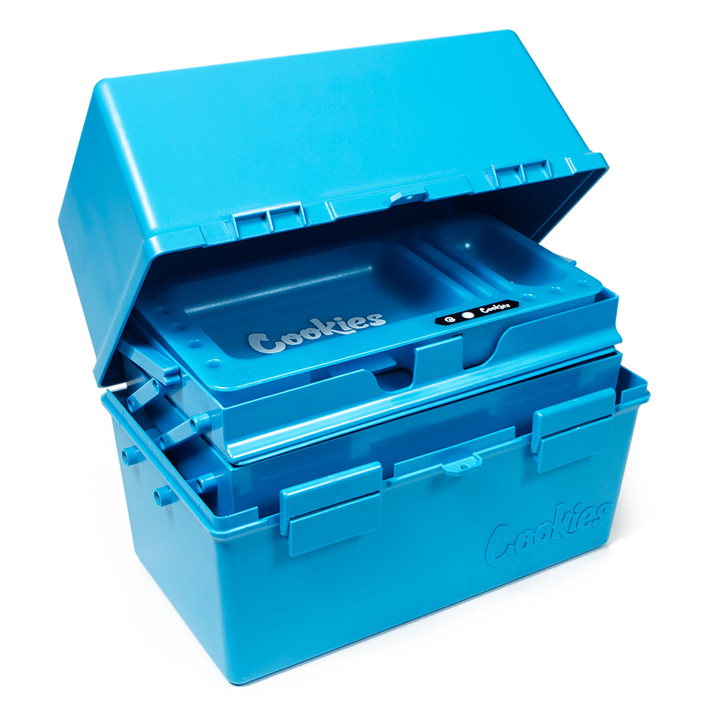 Fishing Tackle Box - 4 Tray with Top Lid Storage