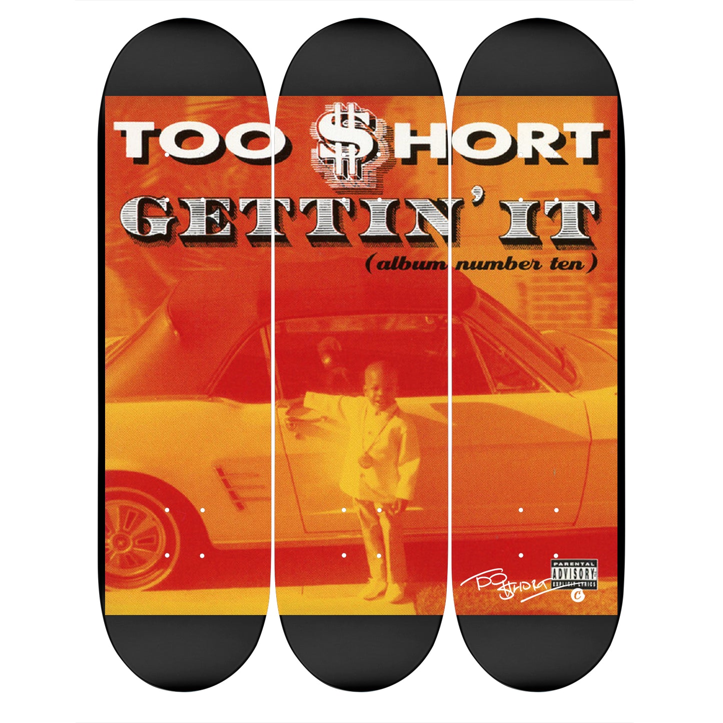 Getting It 3 Piece Skateboard Deck