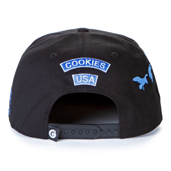 Tree Division Snapback With Printed Bill