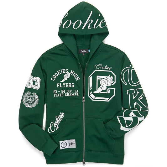 Cookies High Full Zip Pullover Hoodie