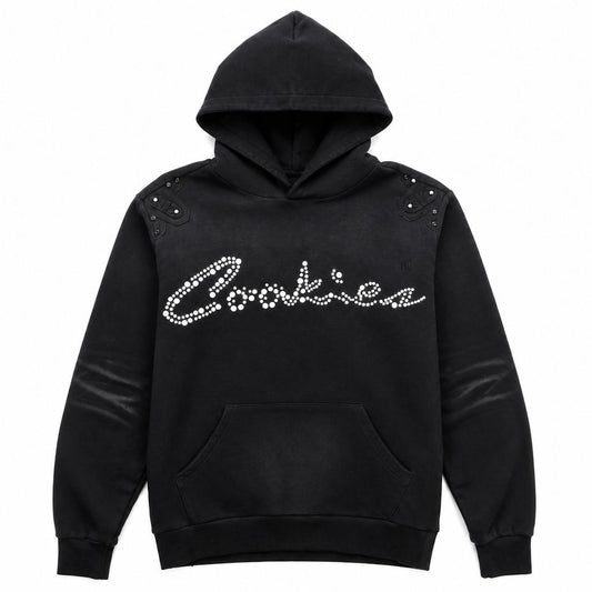 Black Pearl French Terry Pullover Hoodie