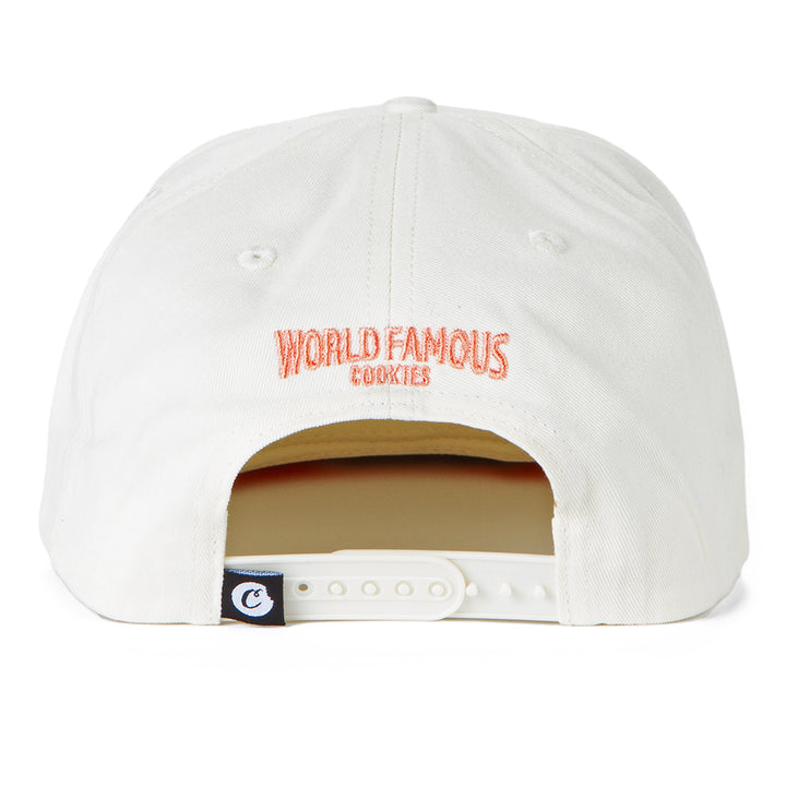 Workwear Snapback With Contrast Quilted Nylon Brim