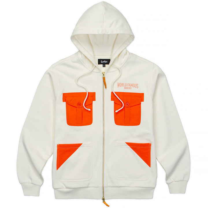 Workwear Zip Up Hoodie