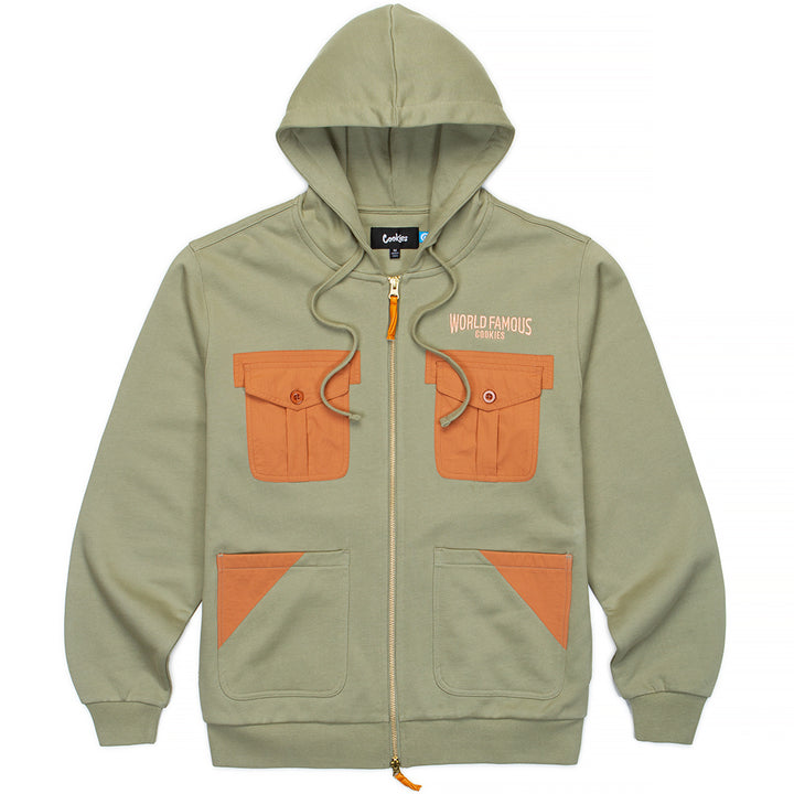 Workwear Zip Up Hoodie