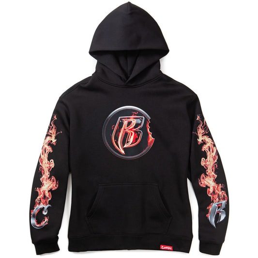 Cookies x Ruff Ryders Flame Pullover Hoodie