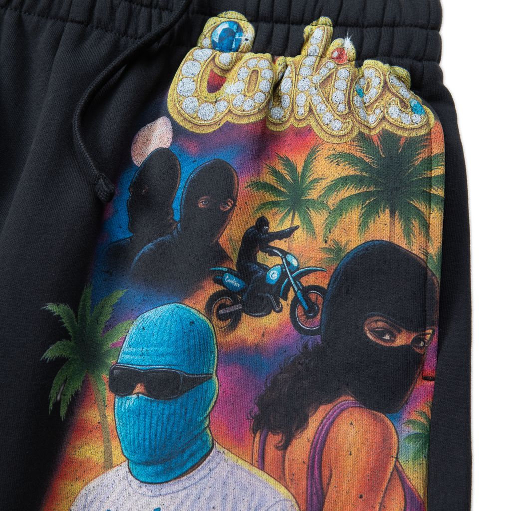 New Money Big C Fleece Shorts