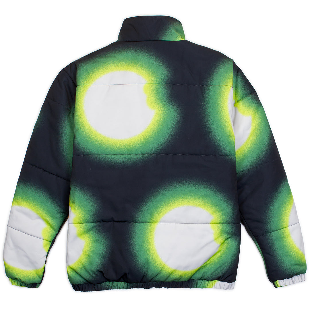 Yellowstone All Over Print Hooded Nylon Puffer Jacket