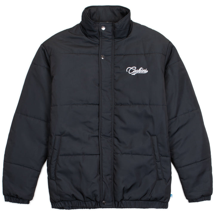 Yellowstone Solid Hooded Nylon Puffer Jacket