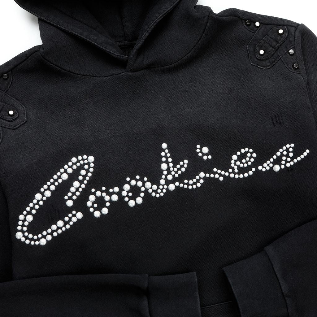 Black Pearl French Terry Pullover Hoodie