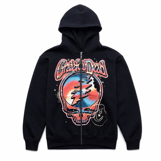 Cookies X Grateful Dead- Outer Space Full Zip Hoodie