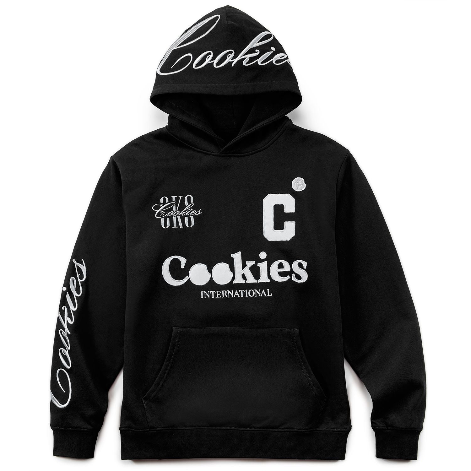 Cookies ブラック パーカー M Cookies Chenille Black & Multicolor Zip Hoodie | Zumiez