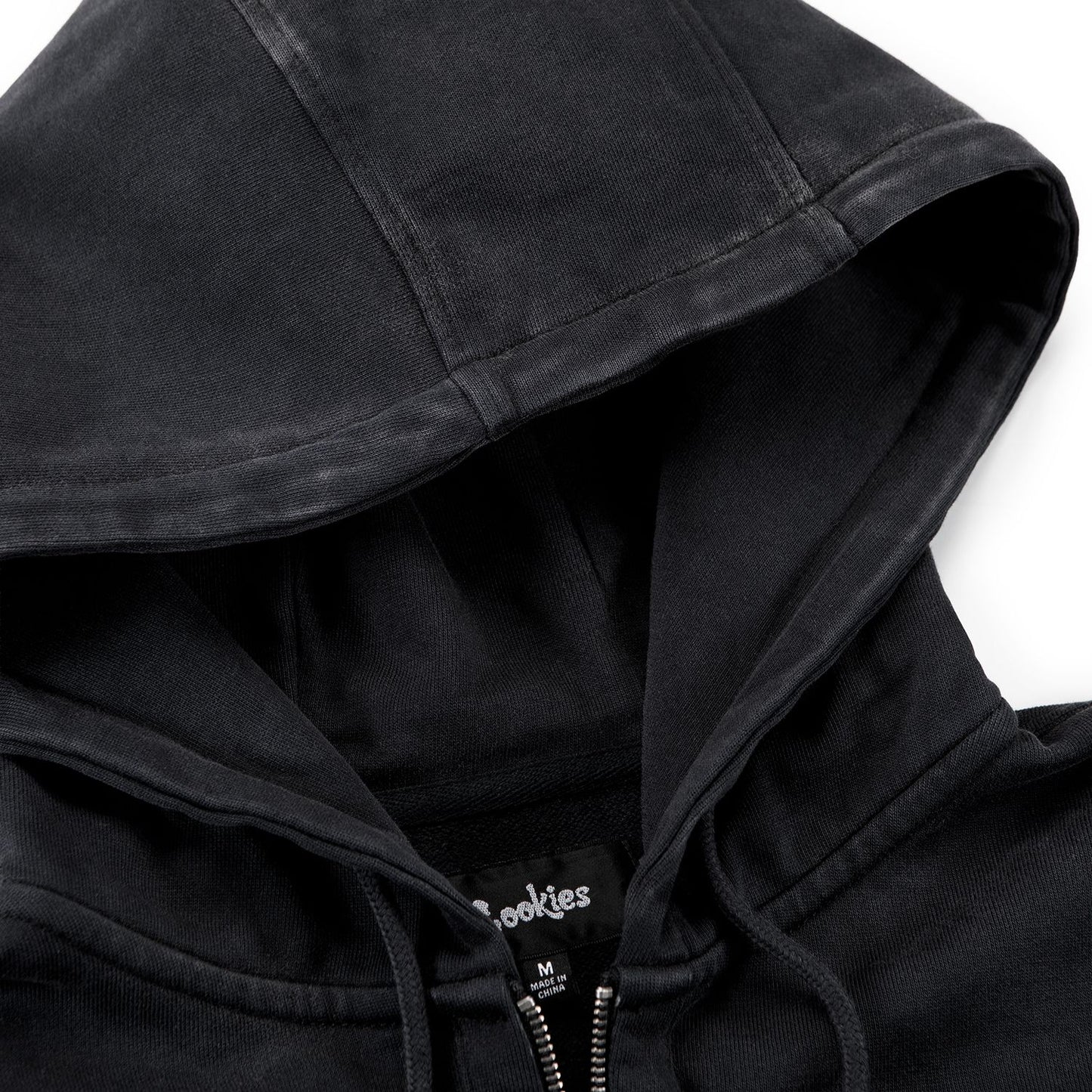 Women's Original Logo Cropped Zip Hoodie