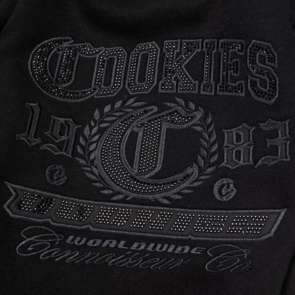 Paradise City Rhinestone Applique Fleece Pants