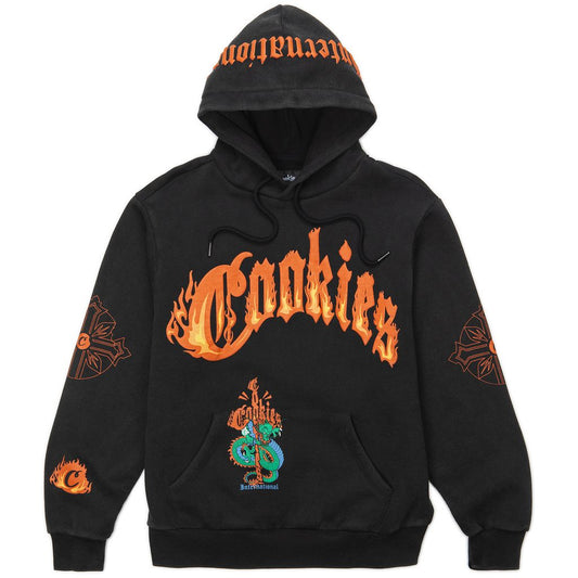 World On Fire Dragon Pullover Hoodie