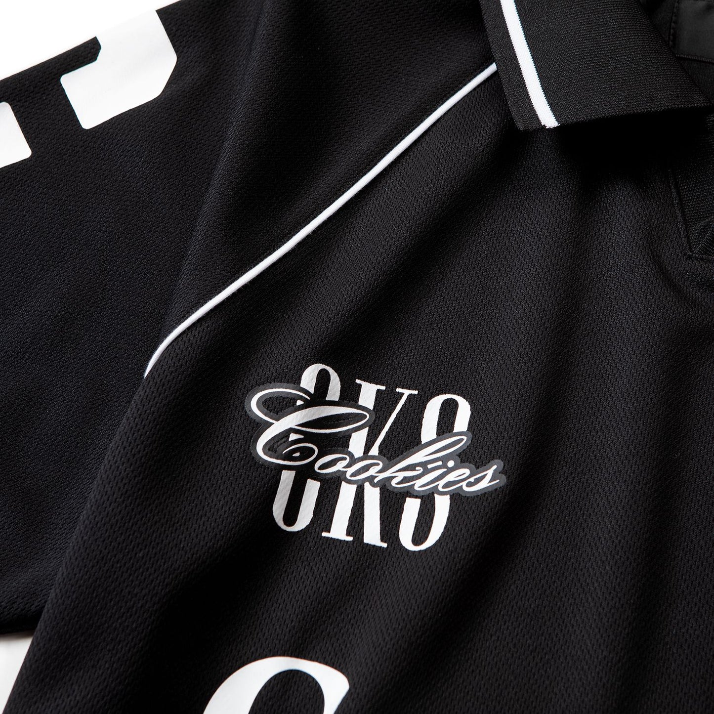 Premiere Mesh Collared Knit