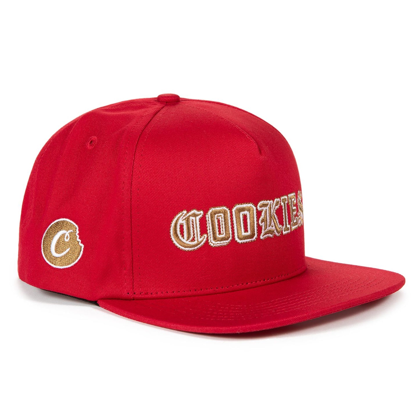 Cookies Athletics Olde English 5 Panel High Crown Snapback