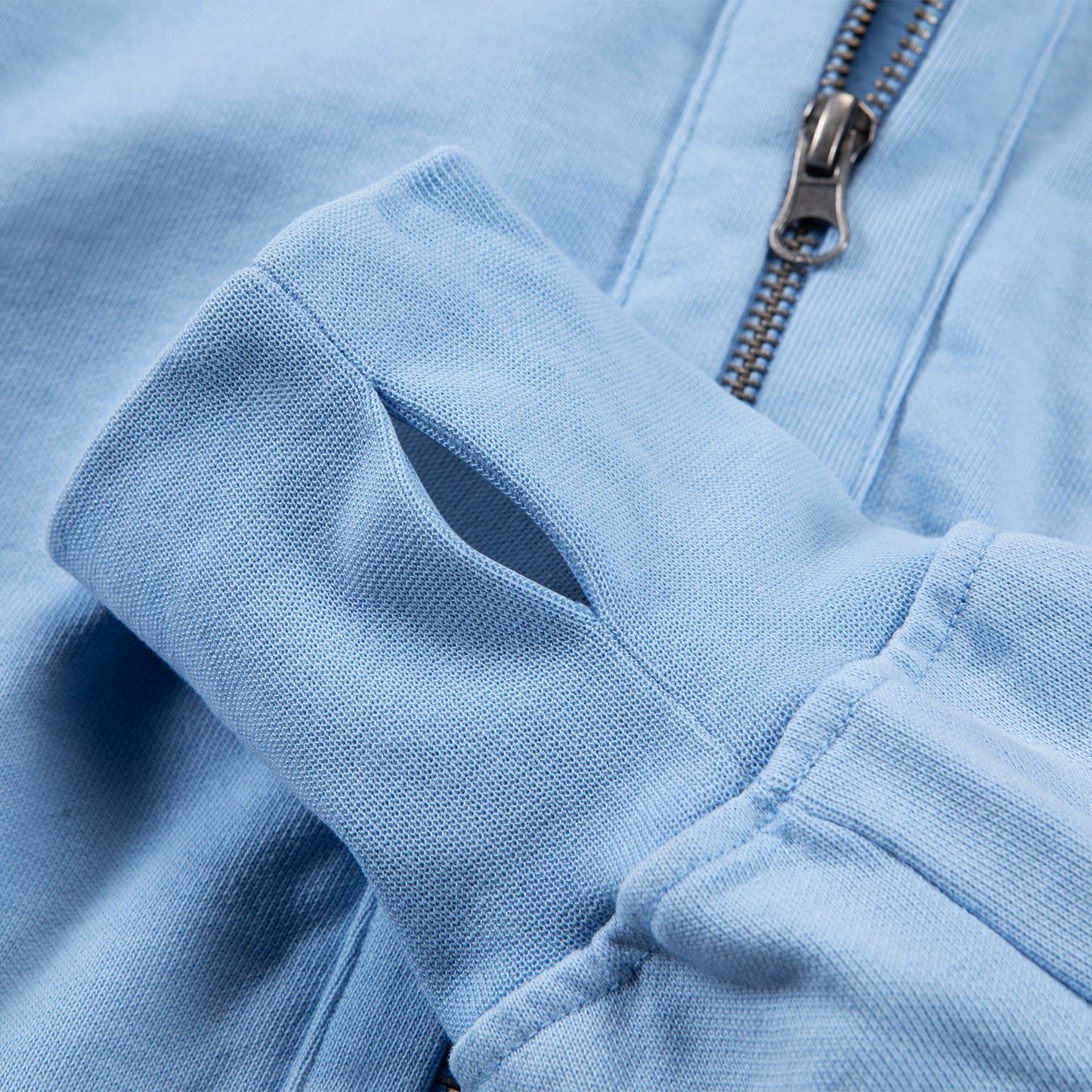 Women's Original Logo Cropped Zip Hoodie