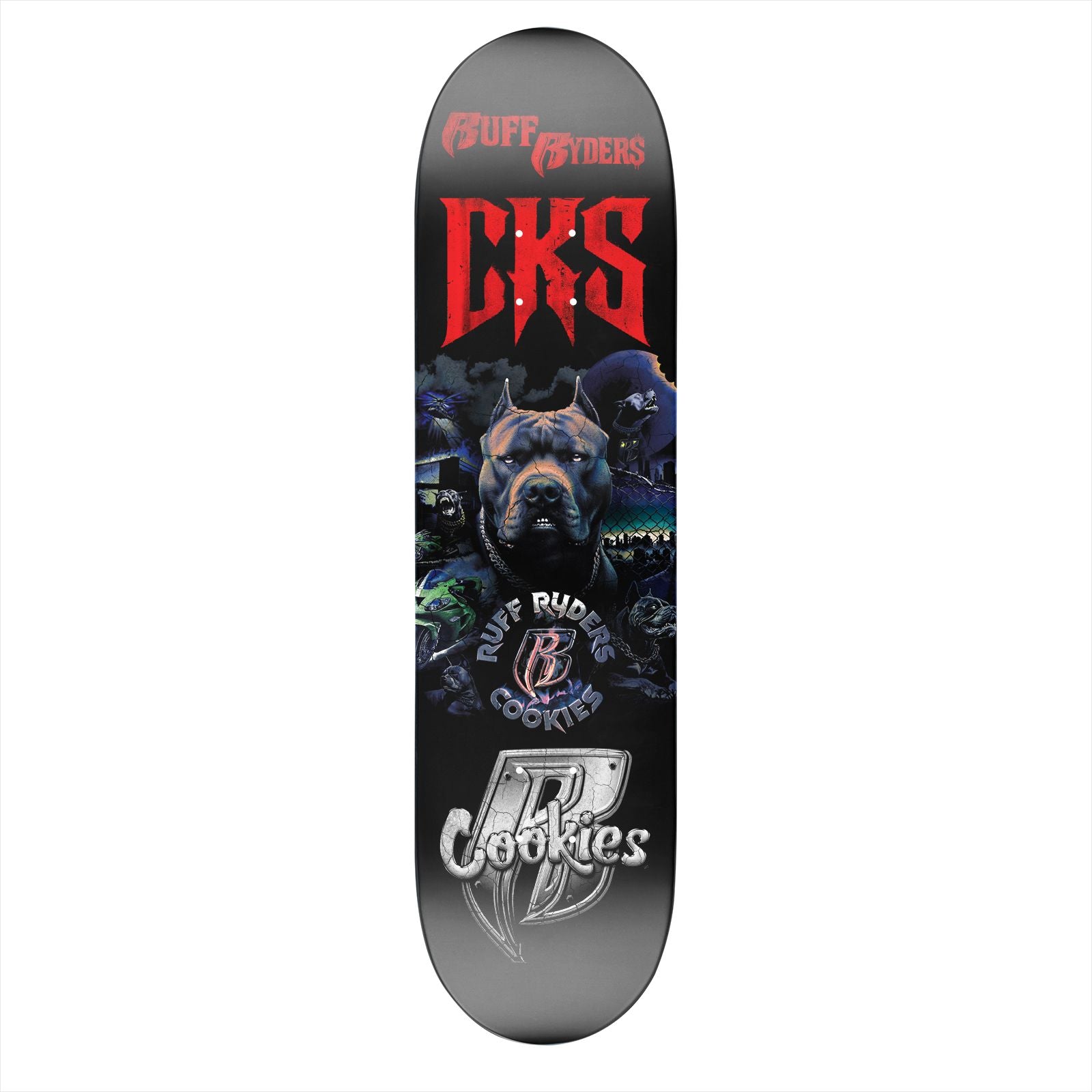 Cookies x Ruff Ryders CKS Skateboard Deck – Cookies Clothing Cookies x Ruff Ryders CKS Skateboard Deck – Cookies Clothing