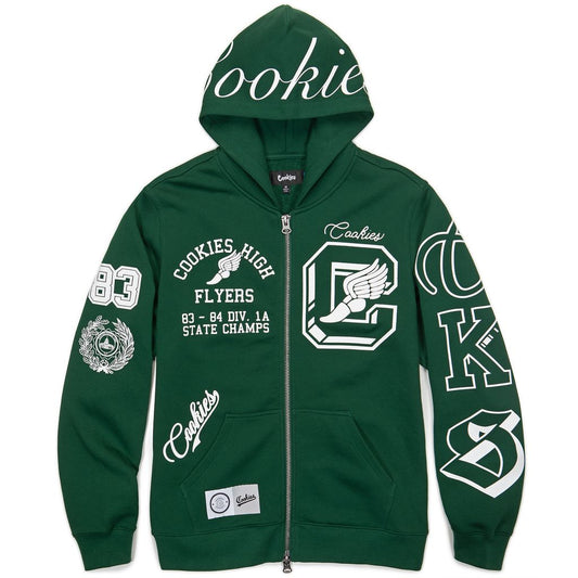 Cookies High Full Zip Pullover Hoodie