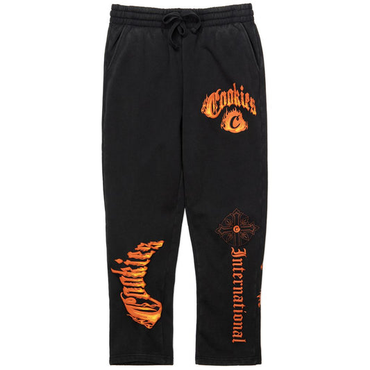 World On Fire Dragon Fleece Pant
