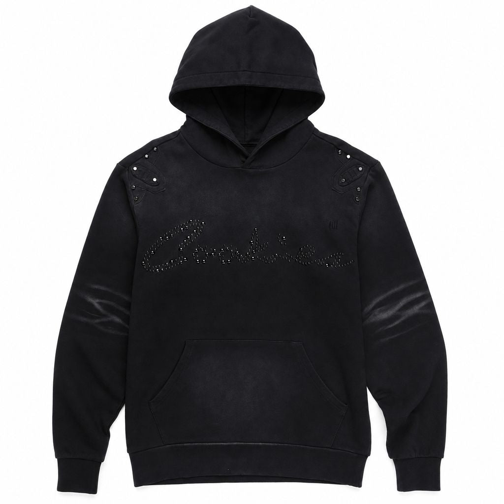 Black Pearl French Terry Pullover Hoodie