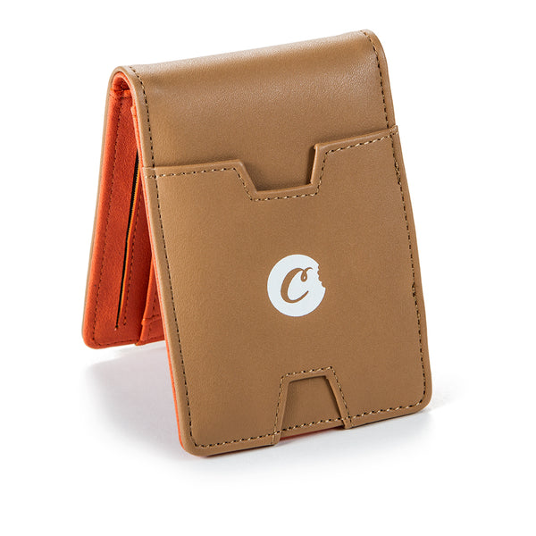 money clip card sleeve Cookies Bi-Fold Money Clip & Leather Card Holder