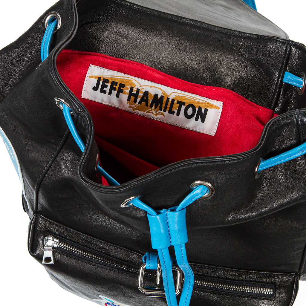 Cookies x Jeff Hamilton Leather Backpack