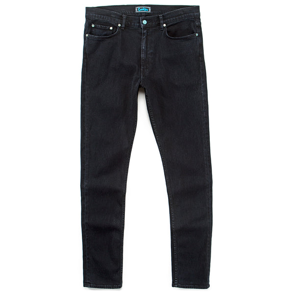 Cookies Skinny Fit 5 Pocket Black Denim Jeans – Cookies Clothing