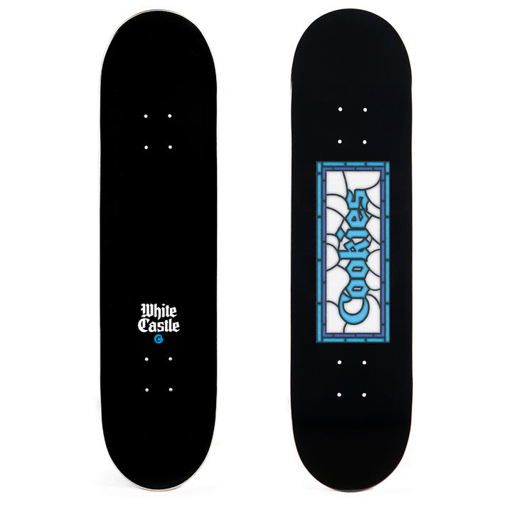Cookies x White Castle Stained Glass Skateboard Deck